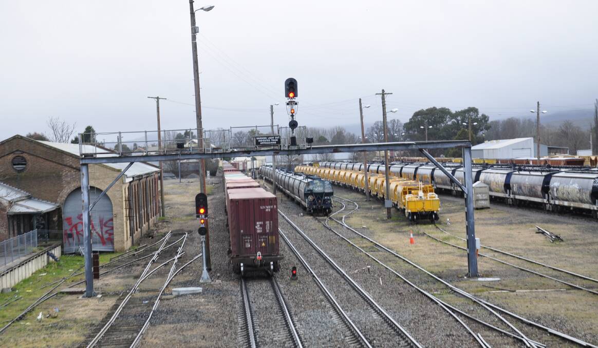The Goulburn Group is calling for more road freight to be placed on rail. Picture by Louise Thrower.