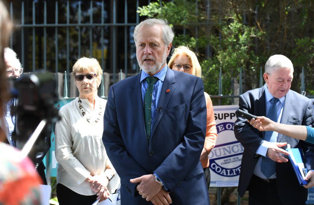 Shooters, Fishers and Farmers party leader Robert Borsak says Goulburn and many other rural NSW seats are being targeted at the March election. Photo: Peter Rae.