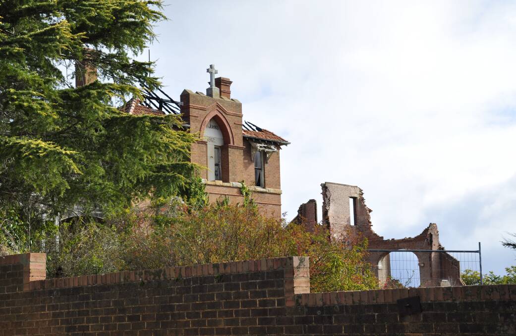 The former Saint John's orphanage in Mundy Street was left vacant for many years and has been subjected to numerous fires and vandalism. The council has issued several orders over the years, the most recent for demolition of the main and surrounding buildings. Photo: Louise Thrower.