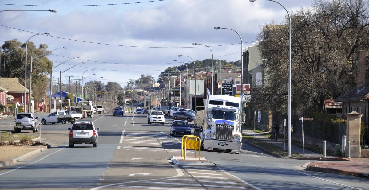 Trucks frequent Sloane Street over Auburn Street, justifying the road swap, argues the council.