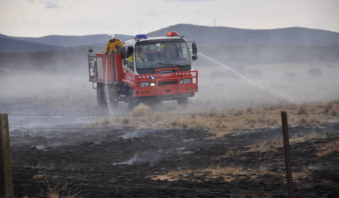 RFS crews are attending a fire on Yarralaw Road, Windellama. File photo.