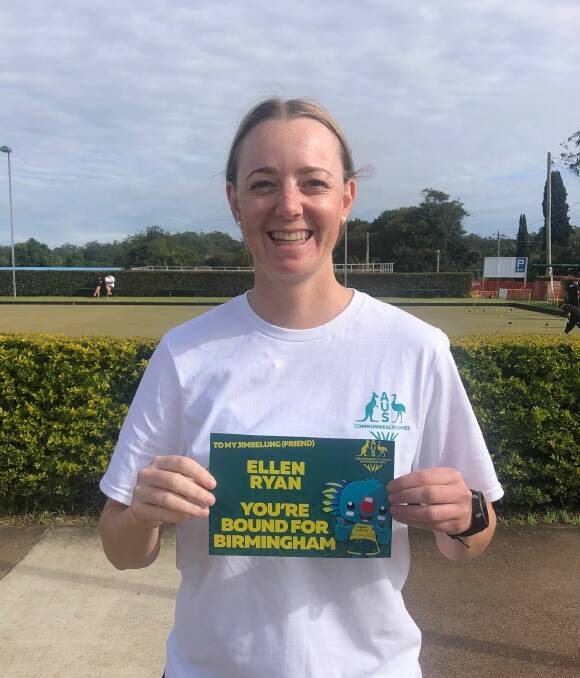 CHUFFED: Commonwealth Games-bound Ellen Ryan is thrilled to have $5000 in financial backing from Goulburn Mulwaree Council. Photo supplied.