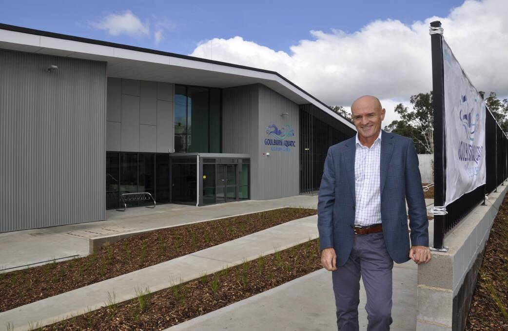 Goulburn Mulwaree Council's operations director Matt O'Rourke has recommended the focus shift from creation of large projects, like the aquatic centre, to roads over the coming years. Picture by Louise Thrower.