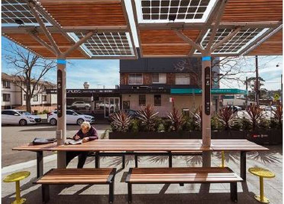 INNOVATIVE: An example of the creative spaces Goulburn Mulwaree Council will trial in Goulburn's CBD later this year. Image sourced.