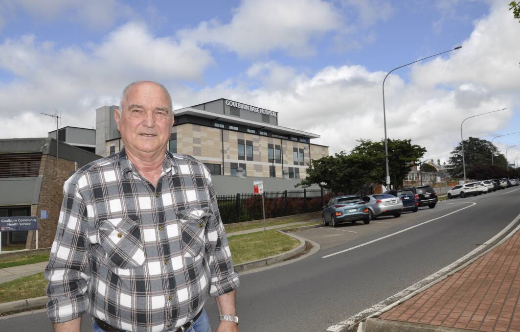 'HURRY UP': Goulburn man Richard Cudaj has welcomed upcoming federal funding for an MRI service at the Base Hospital but has urged no further delays. Photo: Louise Thrower.