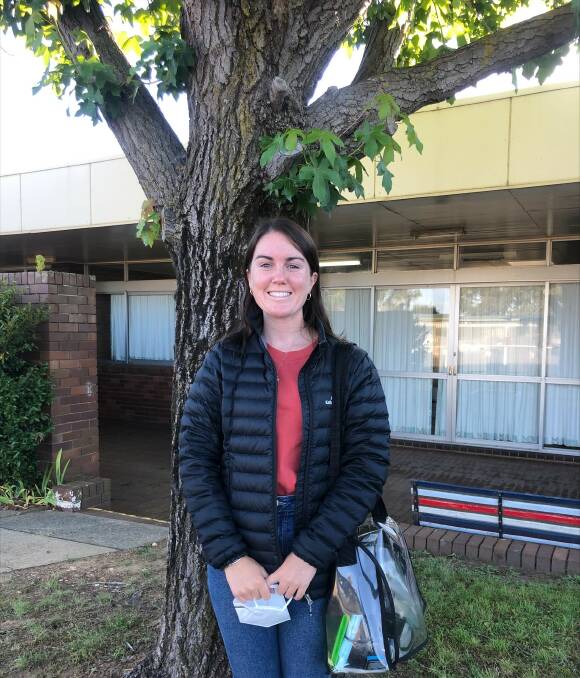 'CREATING CHANGE': Kaitlyn Byrne says she derives deep rewards from her psychology cadetship at Goulburn Correctional Centre. Photo supplied.