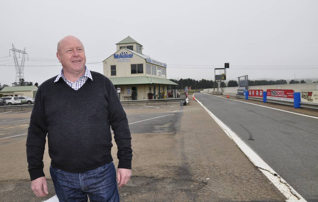 TOPICAL: Goulburn Chamber of Commerce president Darrell Weekes says Wakefield Park's future is on top of members' minds. Photo: Louise Thrower.