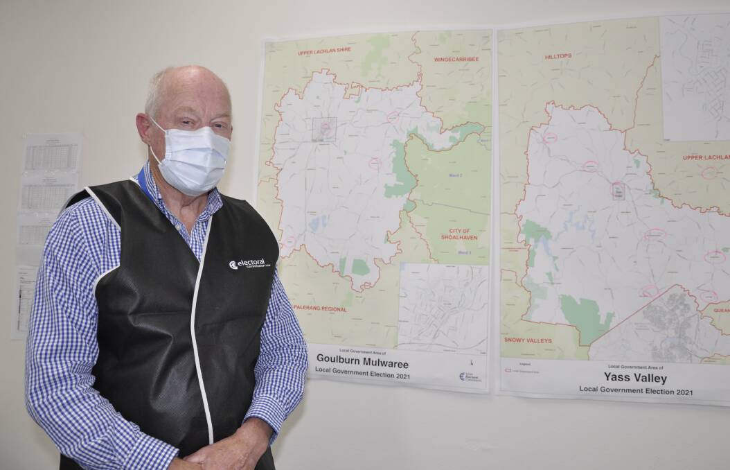 Lars Gudiksen was the returning officer for the Goulburn Mulwaree, Upper Lachlan and Yass Valley Shire Council elections. Photo: Louise Thrower.