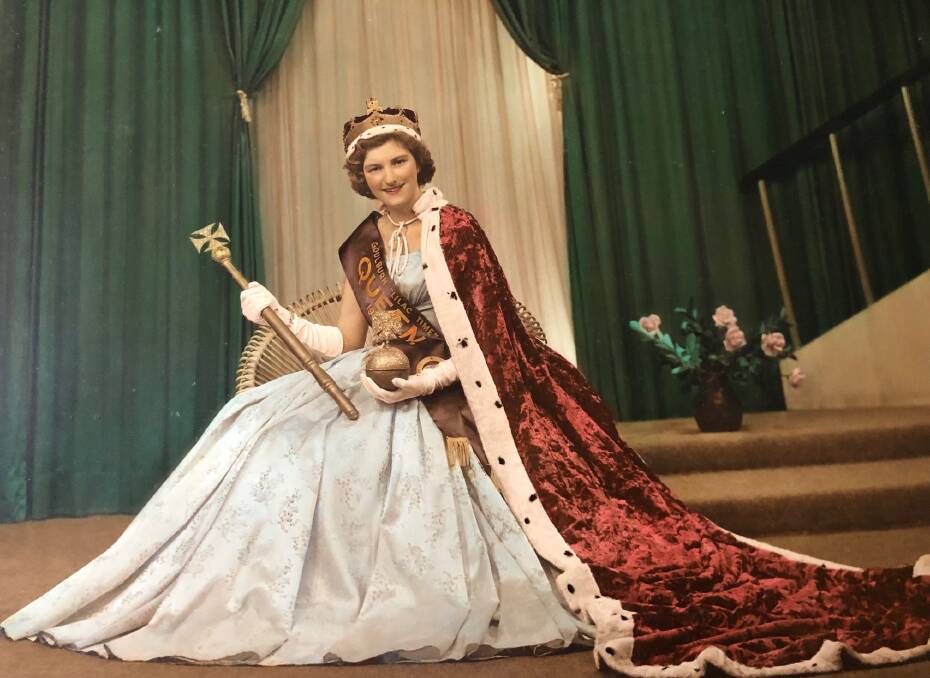 Jan James was crowned Goulburn's Lilac Festival Queen in 1959. Picture supplied.