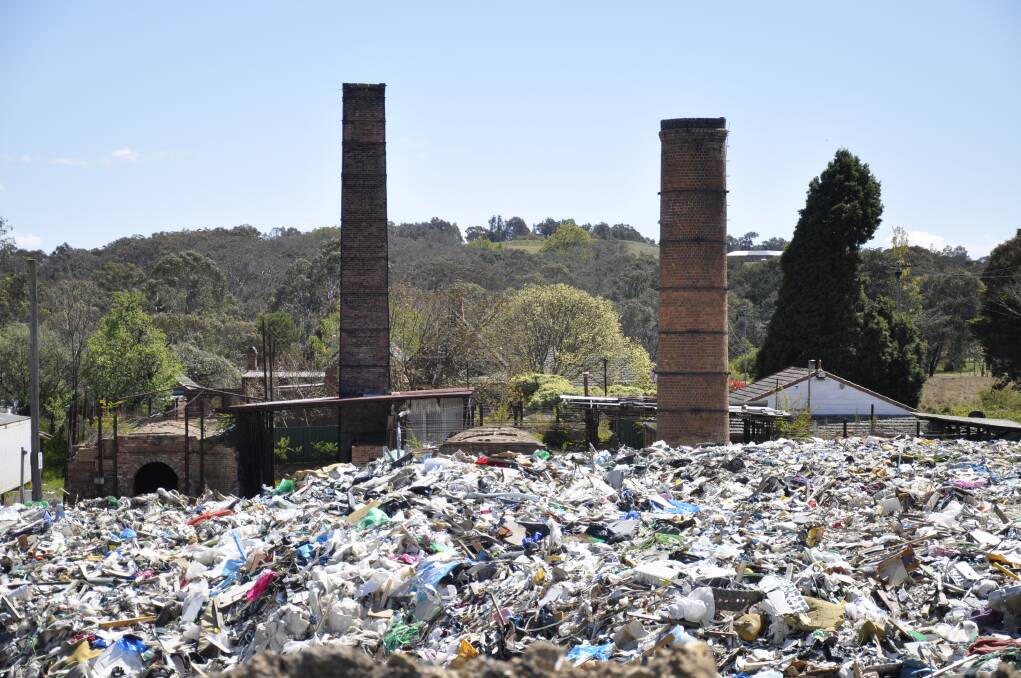 PILING UP: The EPA says that while it's not illegal to have piles of waste visible to the public, it understands the Common St facility requires "close attention and regular monitoring."