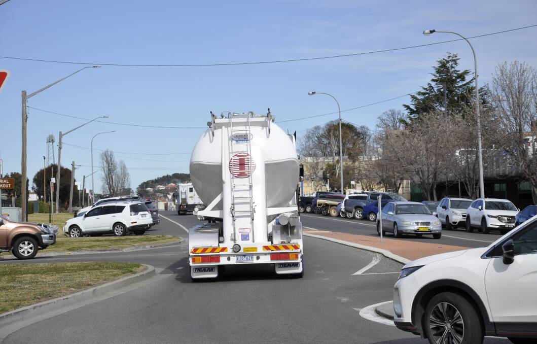 SWAP: The council says Sloane Street is the recognised heavy vehicle route through Goulburn, not Auburn Street. It wants Sloane Street reclassified from a local to state road. Photo: Louise Thrower.