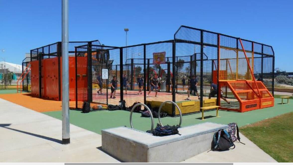 A similar style facility that Rage Cage Pty Ltd previously built. Photo supplied.