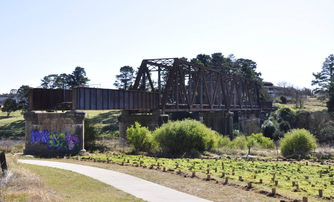 The disused bridge over the Wollondilly River near Riversdale could form part of a rail trail. Photo: Louise Thrower.