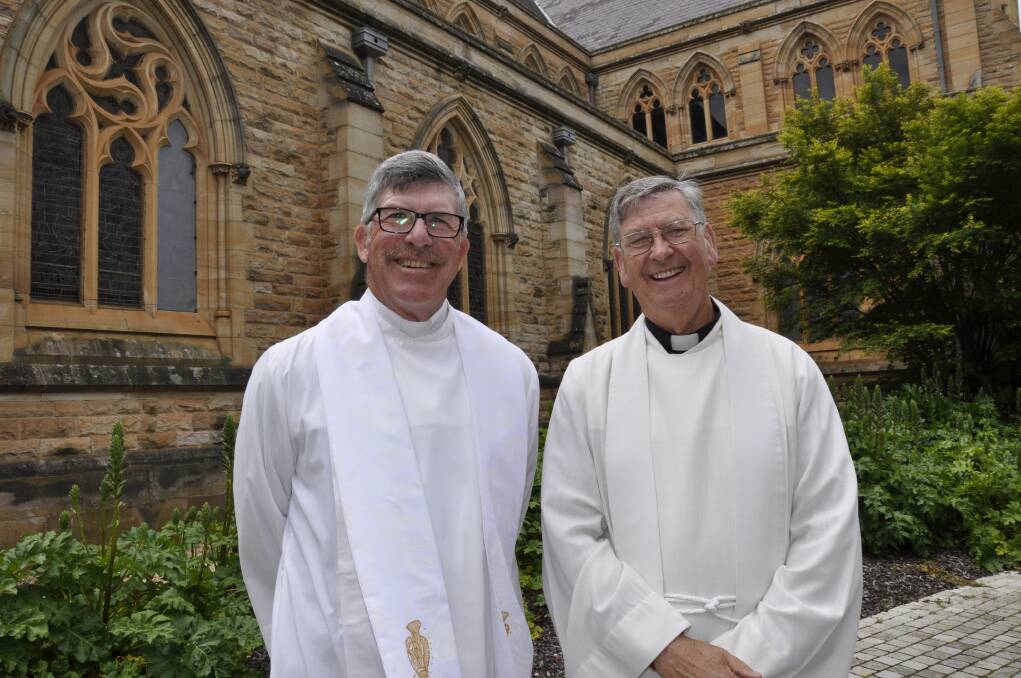 The Reverend Haydn Swinbourne and The Reverend Canon Kevin Stone were also ordained as priests on December 20, 1992. Picture by Louise Thrower. 