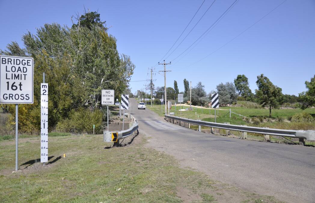 The May Street bridge at Eastgrove will be replaced at a cost of $1,262,587. Photo: Louise Thrower.
