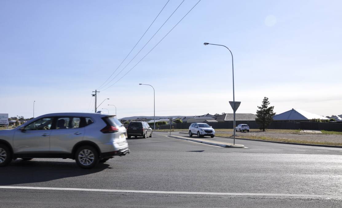 Stalemate: The council has allocated funds for the Marys Mount/Crookwell Road intersection upgrade in this year's budget. But it's arguing that RMS should contribute half the funds on the state road. 