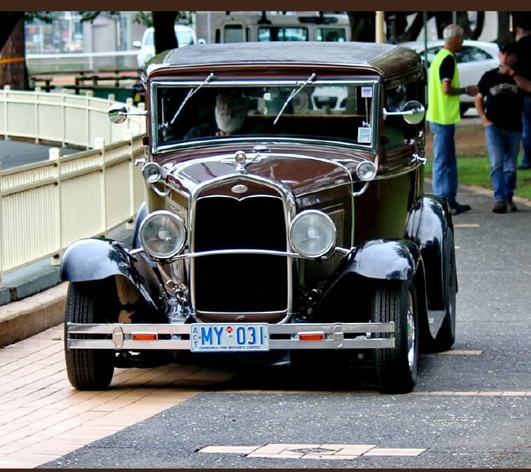 This Ford Victoria 1931 is Alan Cooper's pride and joy. Photo supplied. 