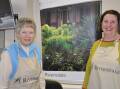 REWARDING: Longtime Riversdale volunteer Marie Kennedy and the National Trust's volunteers coordinator, Melissa Green promoted the property at the expo. Photos: Louise Thrower. 