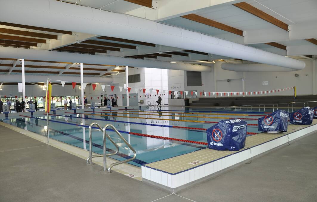 New council CEO Aaron Johansson says he's impressed with Goulburn Mulwaree's infrastructure, including the Goulburn Aquatic Centre. Photo: Louise Thrower.