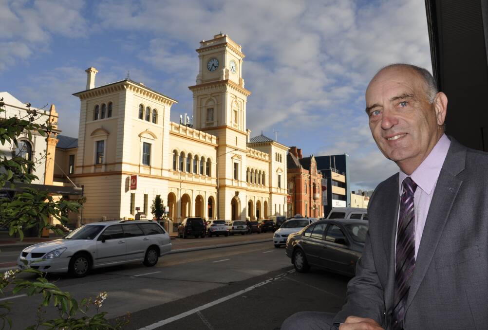 Warwick Bennett, pictured here in 2020, left as the council's general manager on Tuesday, four months ahead of schedule. Photo: Louise Thrower.