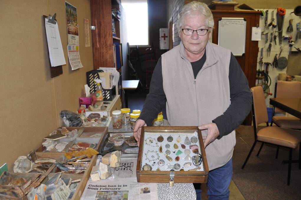 Goulburn Gem Society secretary Sue O'Neill says the Bourke Street space is ideal for the group, which wants to stay put. 
