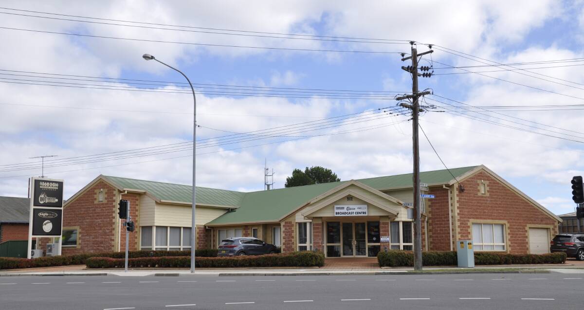 The Radio Goulburn building on the corner of Lagoon and Union Streets. Photo: Louise Thrower.