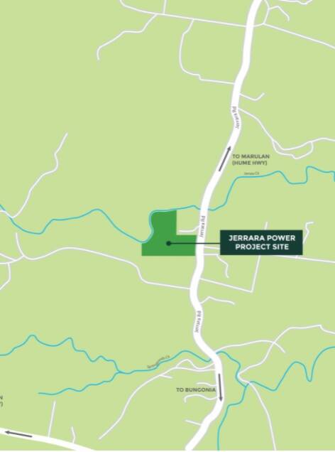 The plant is proposed to be located at 974 Jerrara Road, between Bungonia and the Hume Highway. Image sourced.
