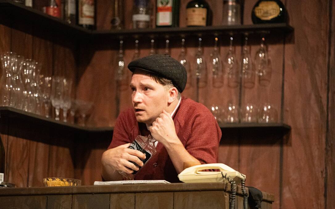 Lieder Theatre artistic director, Blake Selmes performs in the upcoming comedy, 'Fox on the Fairway.' Picture by Peter Oliver Imagery.