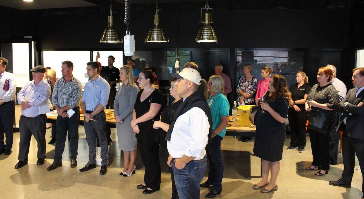 WE MEAN BUSINESS: Members of Goulburn Connect gathered at The Collective in Auburn Street recently.