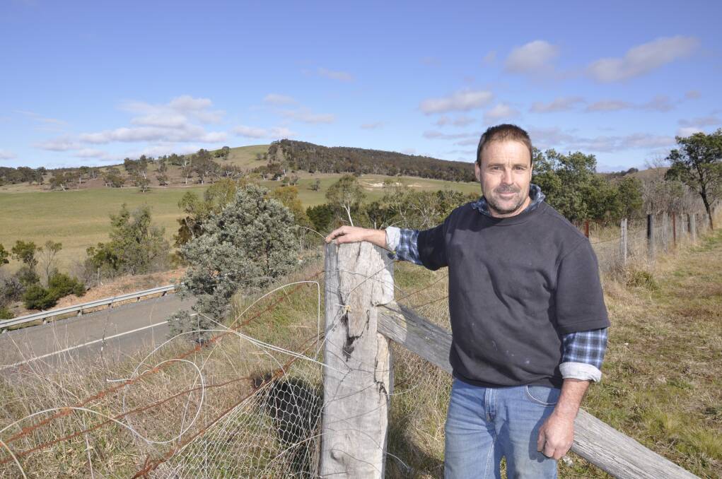 "UNBEARABLE": Tarago man Paul Beileiter says the smell from the Tarago bioreactor is "overwhelming" on some days. He and the Tarago Progress Association argue Veolia's plans for a waste to energy plant shouldn't proceed until the current odour is addressed. Photo: Louise Thrower.