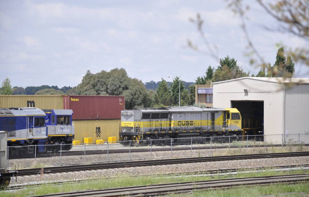 Freight and logistics company Qube hauled timber from the Goulburn Rail Hub for just six months in 2016. It is shedding loco driver jobs due to what it says is a downturn in the grain harvest.