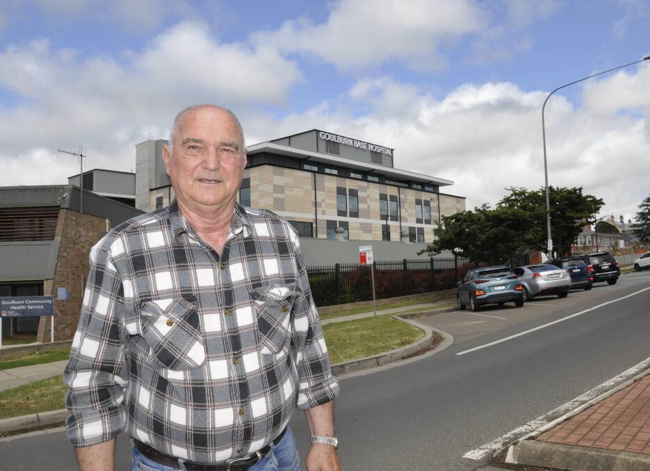 Goulburn man Richard Cudaj consistently campaigned for an MRI service at Goulburn Base Hospital. He says it deserves an official opening. Picture by Louise Thrower.
