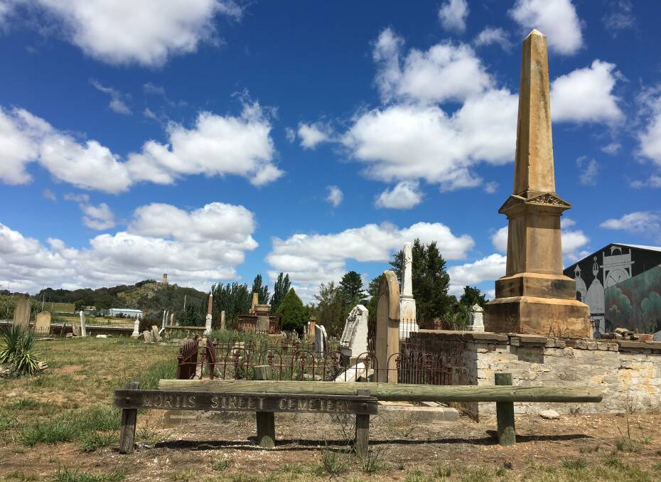 Mortis Street cemetery at north Goulburn hoolds some of the city's most interesting graves. An open day will be held on Sunday, March 10. Picture supplied.