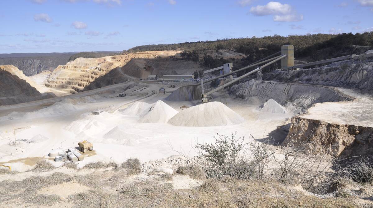 NOISE IMPACTS: Marulan South Limestone Mine operators, Boral, has argued for the removal of land that could be developed into residential near its facility. Photo: Louise Thrower.