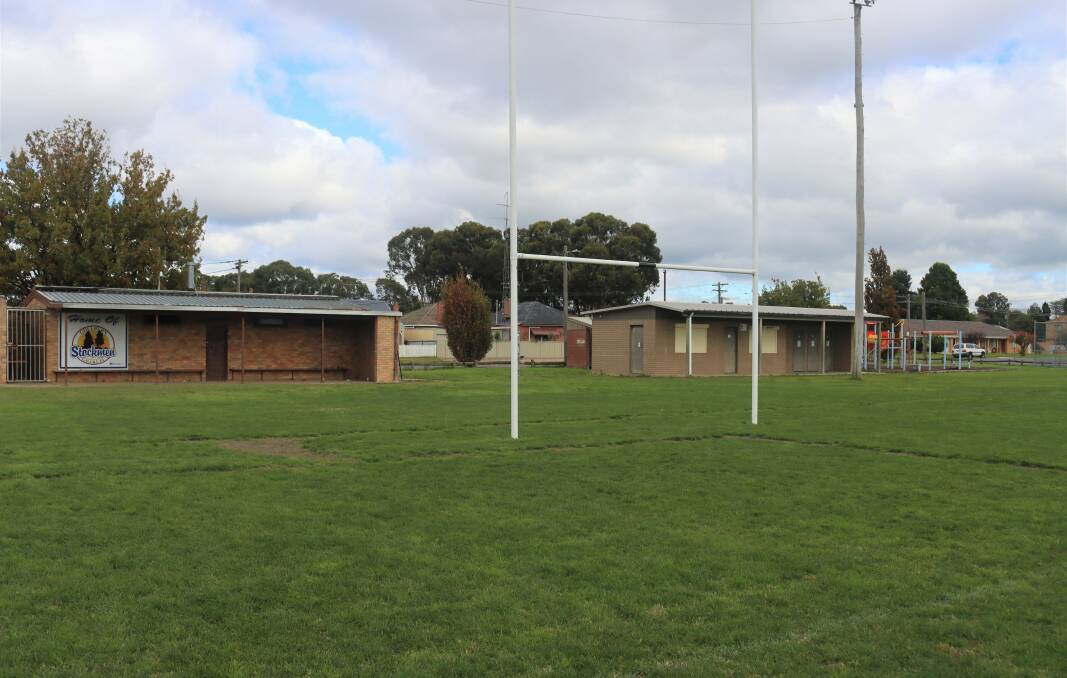 Old amenities at Goulburn's North Park will be demolished and a new pavilion with modern amenities and a canteen constructed. Photo supplied.