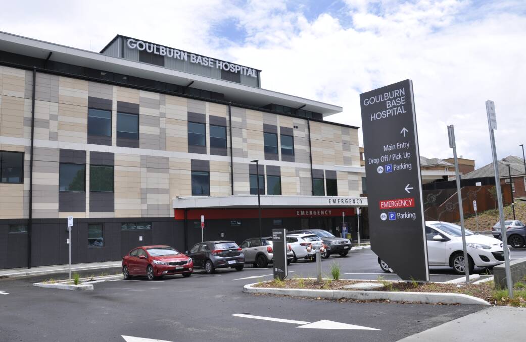 Some Goulburn residents received COVID case alerts through Service NSW about a positive case in the hospital's emergency department last weekend. The Health District says there is no transmission through the facility. Photo: Louise Thrower.