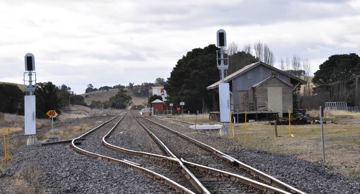 Transport for NSW has apologised for delays in addressing high lead levels in the rail siding at Tarago. It says interim measures in place mean there's no risk to the community. Photo: Louise Thrower.