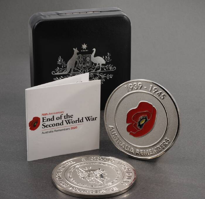 THANK YOU: The Department of Veterans Affairs is honouring World War Two servicemen and women with a commemorative medallion and certificate. Photo: Supplied.
