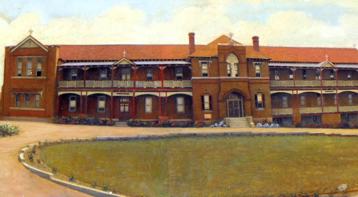 GEM: A painting of St John's Orphanage painted by an artist with surname Wallace turned up recently after many years. Circa 1930s, '40s.