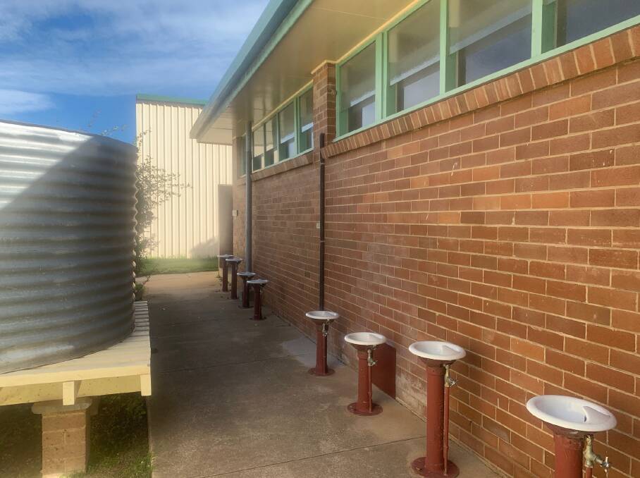 All bubblers at Tarago Public School have been capped to prevent accidental use, the Department of Education said. 