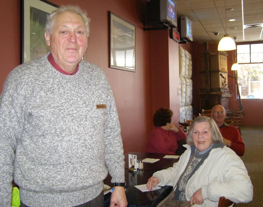 Laszlo Strasser was devoted to wife, Pauline. They are pictured here in 2008 when Mr Strasser stood for Goulburn Mulwaree Council. Photo: Goulburn Post.