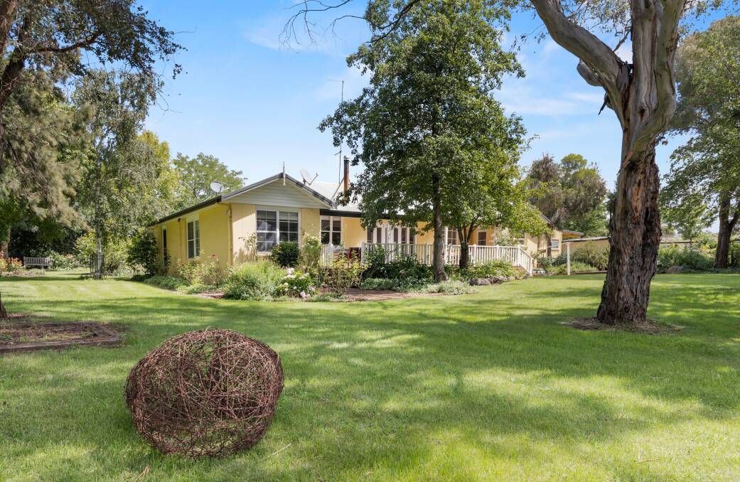 IN DEMAND: 'Rossiville Park' on Range Road was sold for just over $1.7 million at auction on Friday. Goulburn Ray White Real Estate principal Justin Gay said the rural market was vary strong. Photo supplied.