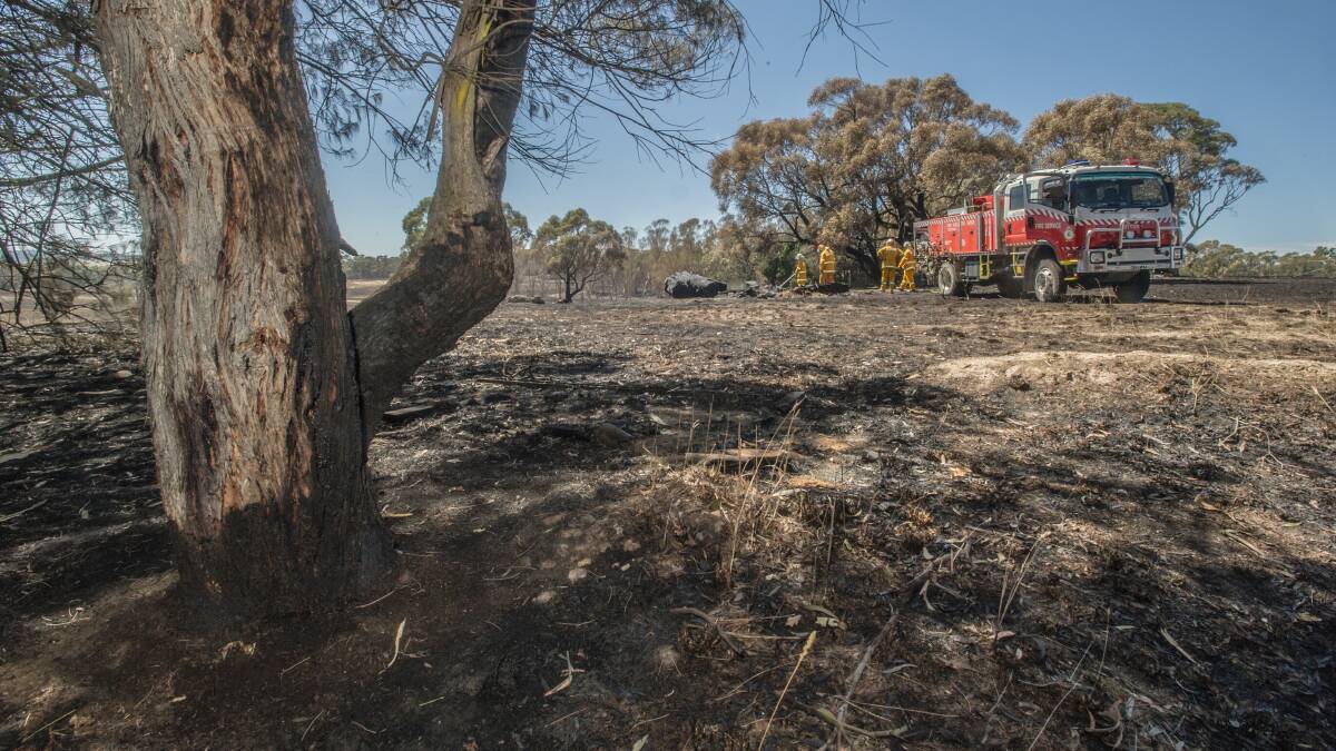 DEVASTATION: Parties in a class action mounted over the 2017 Currandooley fire near Tarago will not receive the full amount claimed. Photo: Karleen Minney.