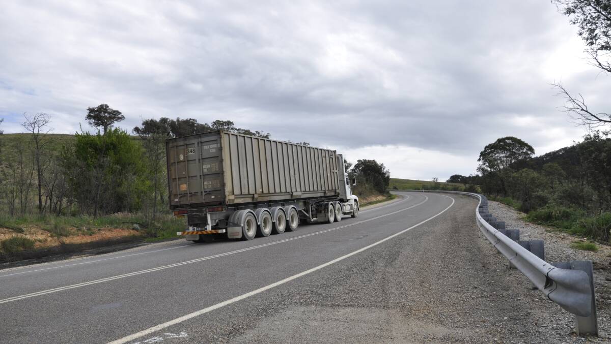 Veolia's community liaison committee is questioning the volume of trucks travelling on Bungendore Road. Picture by Louise Thrower.