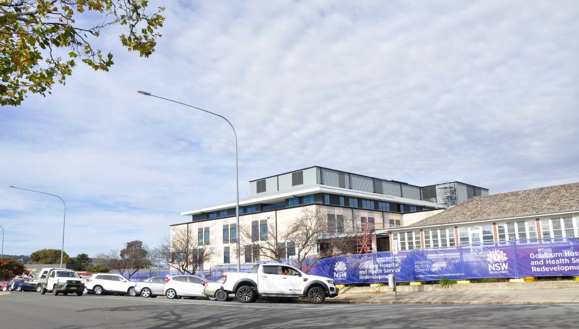 MISSING LINK: The Goulburn Base Hospital redevelopment will be completed later this year. While it has the space for a MRI machine no federal licence is available for it at this stage. Photo: Louise Thrower. 