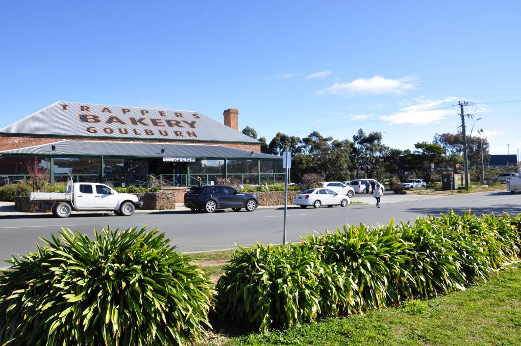 SLOWDOWN: Trappers Bakery of Goulburn, pictured in June, has suffered a significant downturn in trade as a result of the COVID lockdowns, owner Keith Woodman said.