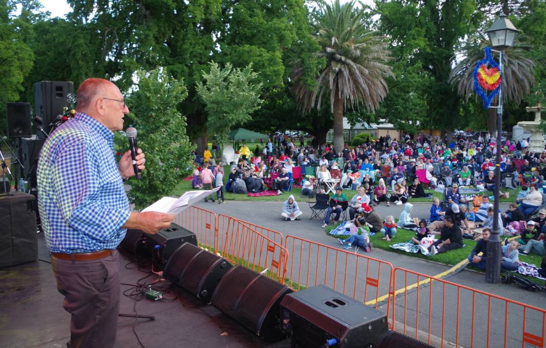Peter Mylonas thought 2018 was his last as the organiser of Carols of Hope. He's back again this year.