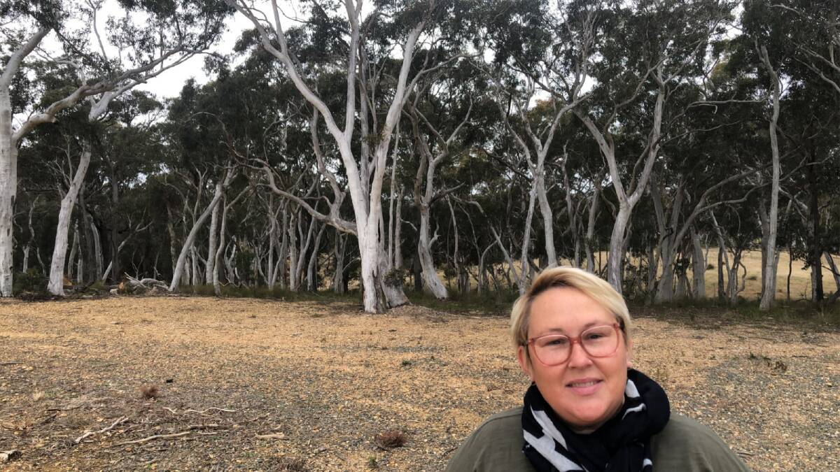 CLOSE TO HEART: Bungonia district resident and Jerrara Action Group member Leisha Cox-Barlow says the area's pristine rural environment is well worth the fight. Photo supplied.