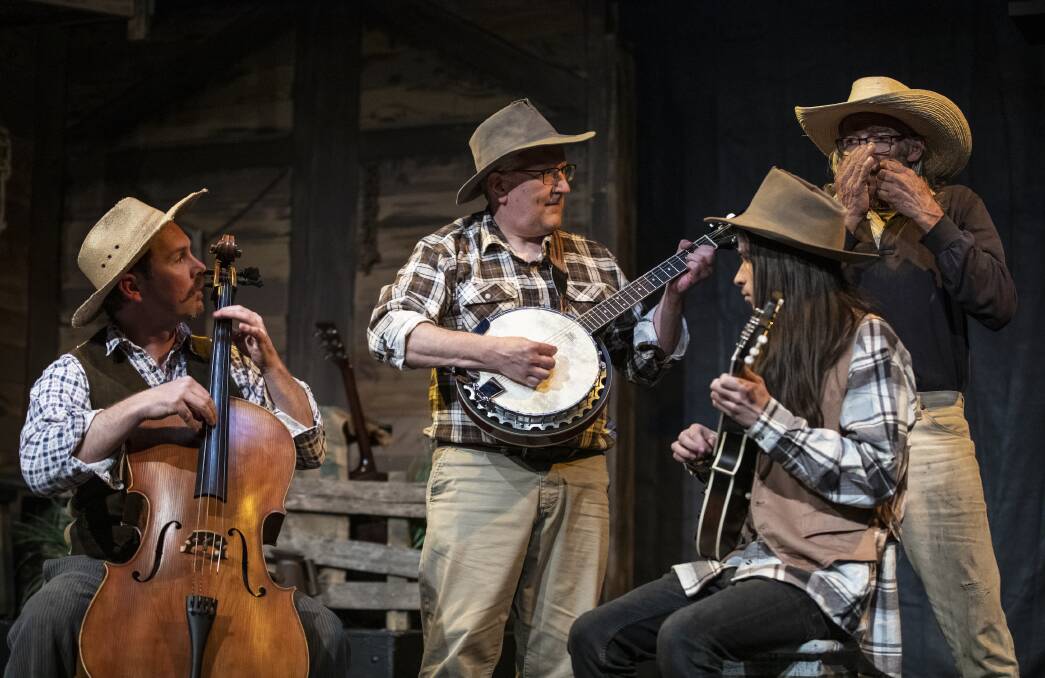 The Bluegrass band is a stroke of genius in Charlotte's Web, writes Chris Gordon. Picture by Peter Oliver Imagery. 