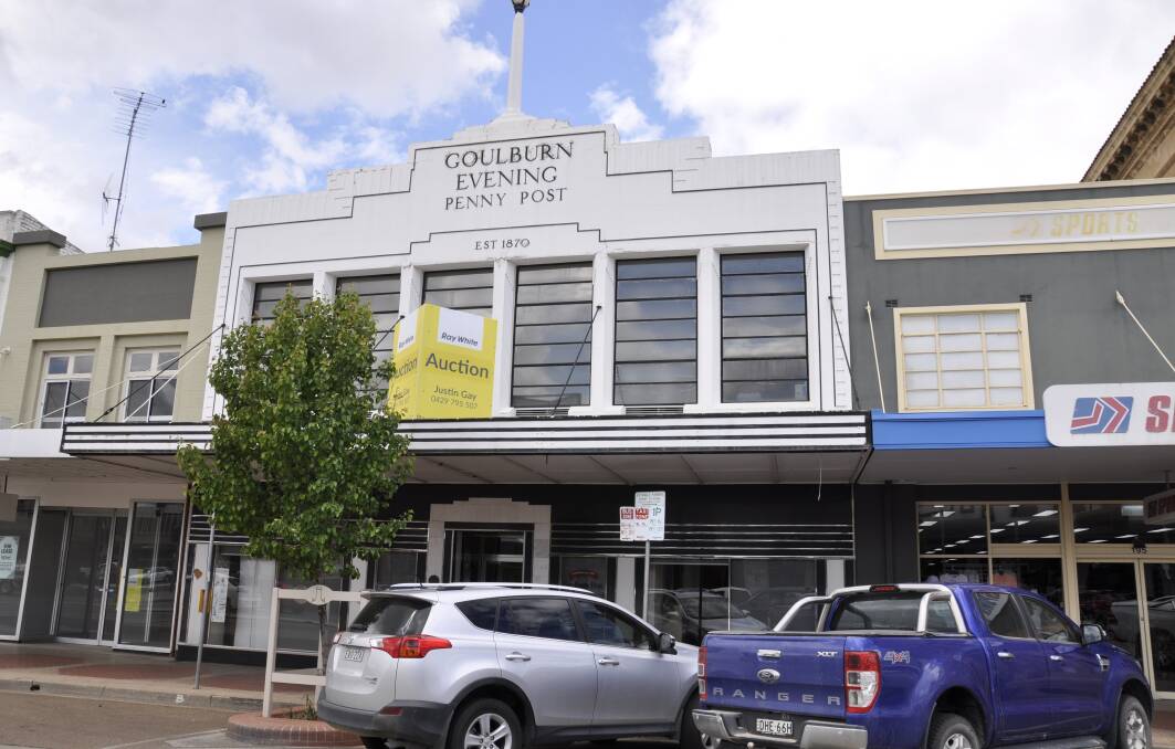 FOR SALE: The Goulburn Post building is on the market after failing to sell at auction on Friday. The newspaper is relocating to another premises.